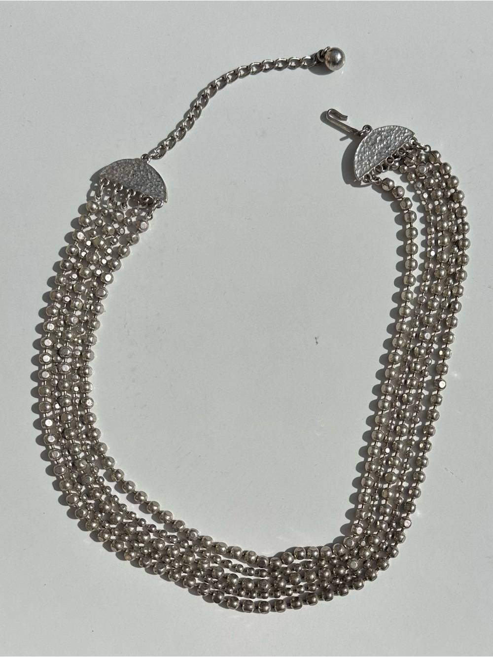 Multi-Strand Beaded Necklace -